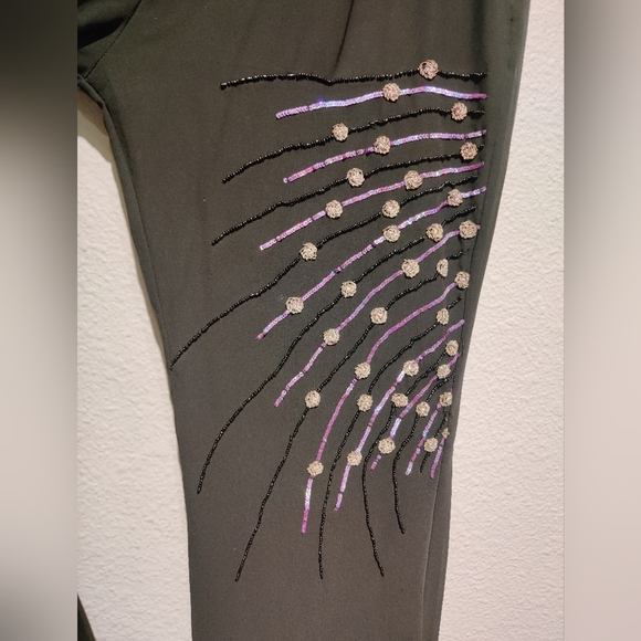 Vintage Sheer Sequins Pants - Picture 4 of 5